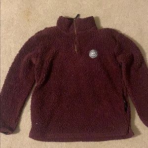 Ivory Ella fleece pullover
